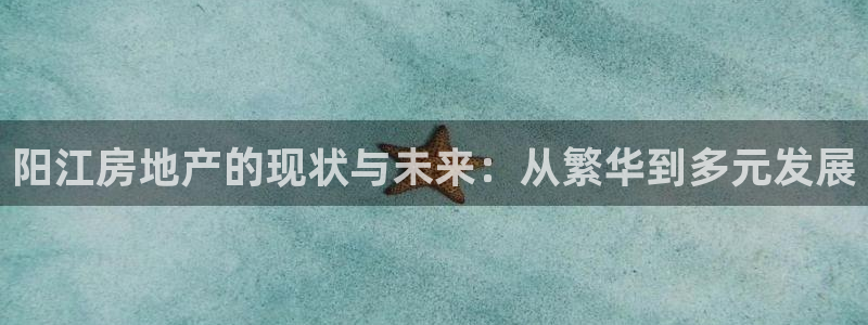 和记中国官网：阳江房地产的现状与未来：从繁华到多元发展