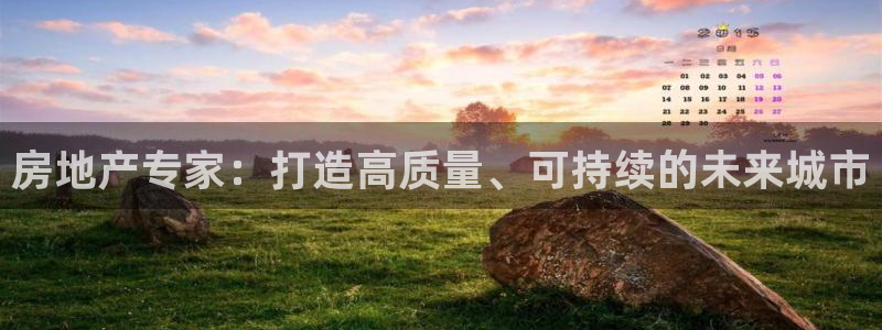 h88和记官网登录：房地产专家：打造高质量、可持续的未来城市