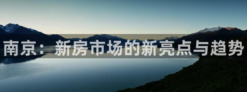 长江和记官网：南京：新房市场的新亮点与趋势