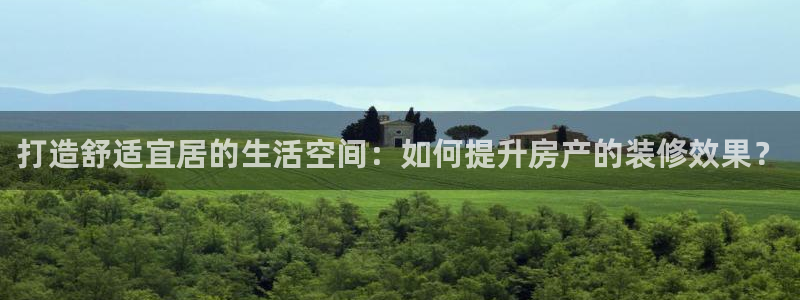 和木记手帕官网：打造舒适宜居的生活空间：如何提升房产的装修效