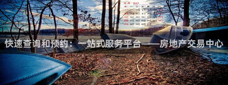 和记娱乐 官网：快速查询和预约：一站式服务平台——房地产交易