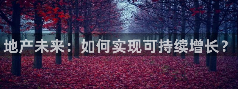 和记 中国官网：地产未来：如何实现可持续增长？