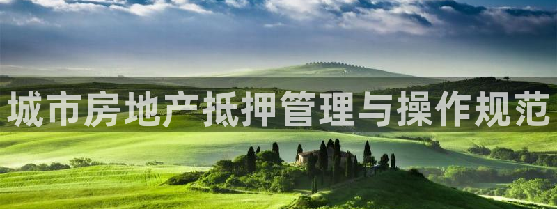 和记娱乐唯一官网：城市房地产抵押管理与操作规范